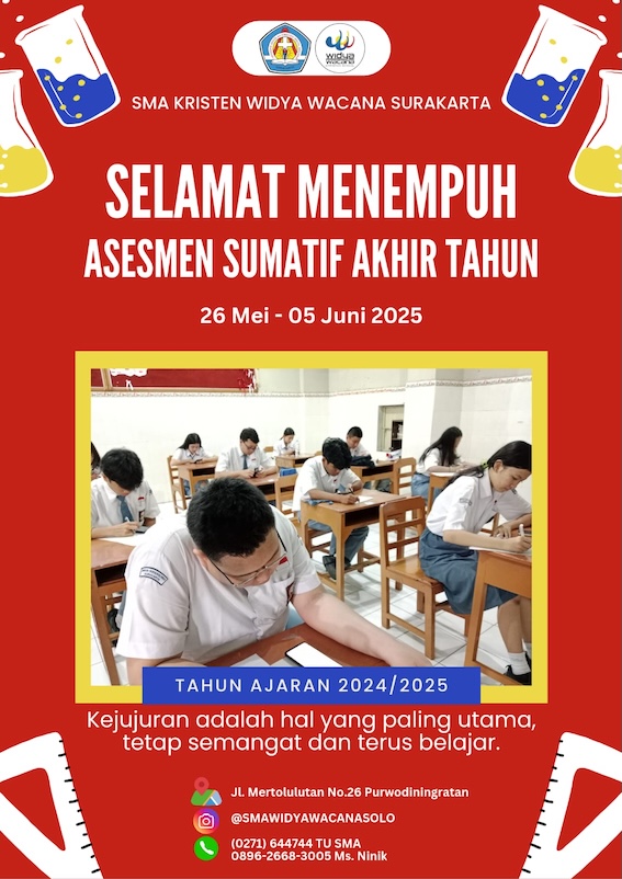 berita, sma widya wacana, widya wacana, ysk,  yayasan sekolah kristen, yayasan, surakarta, sma