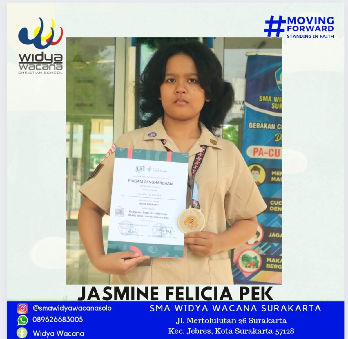 prestasi, sma widya wacana, widya wacana, ysk,  yayasan sekolah kristen, yayasan, surakarta, sma